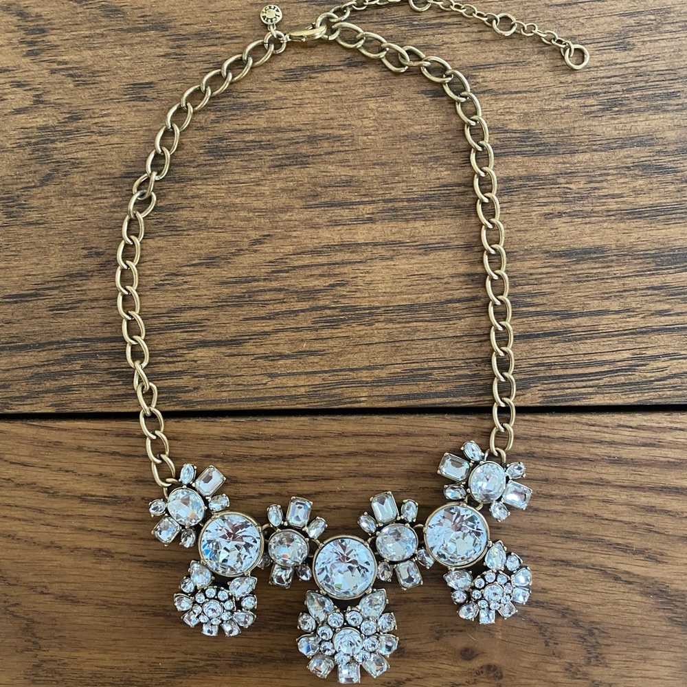J.Crew Faux Diamond Necklace